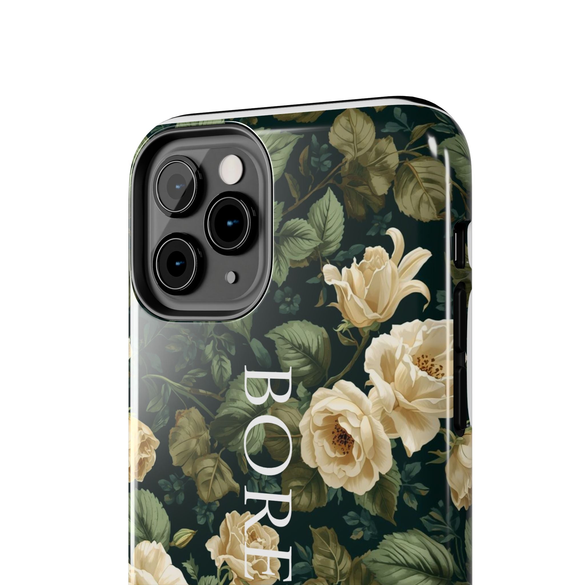Floral Boredom Tough Phone Case, Durable Phone Cover, Gift for Her, Trendy Tech Accessories, Unique Flower Design, Stylish Phone Protection