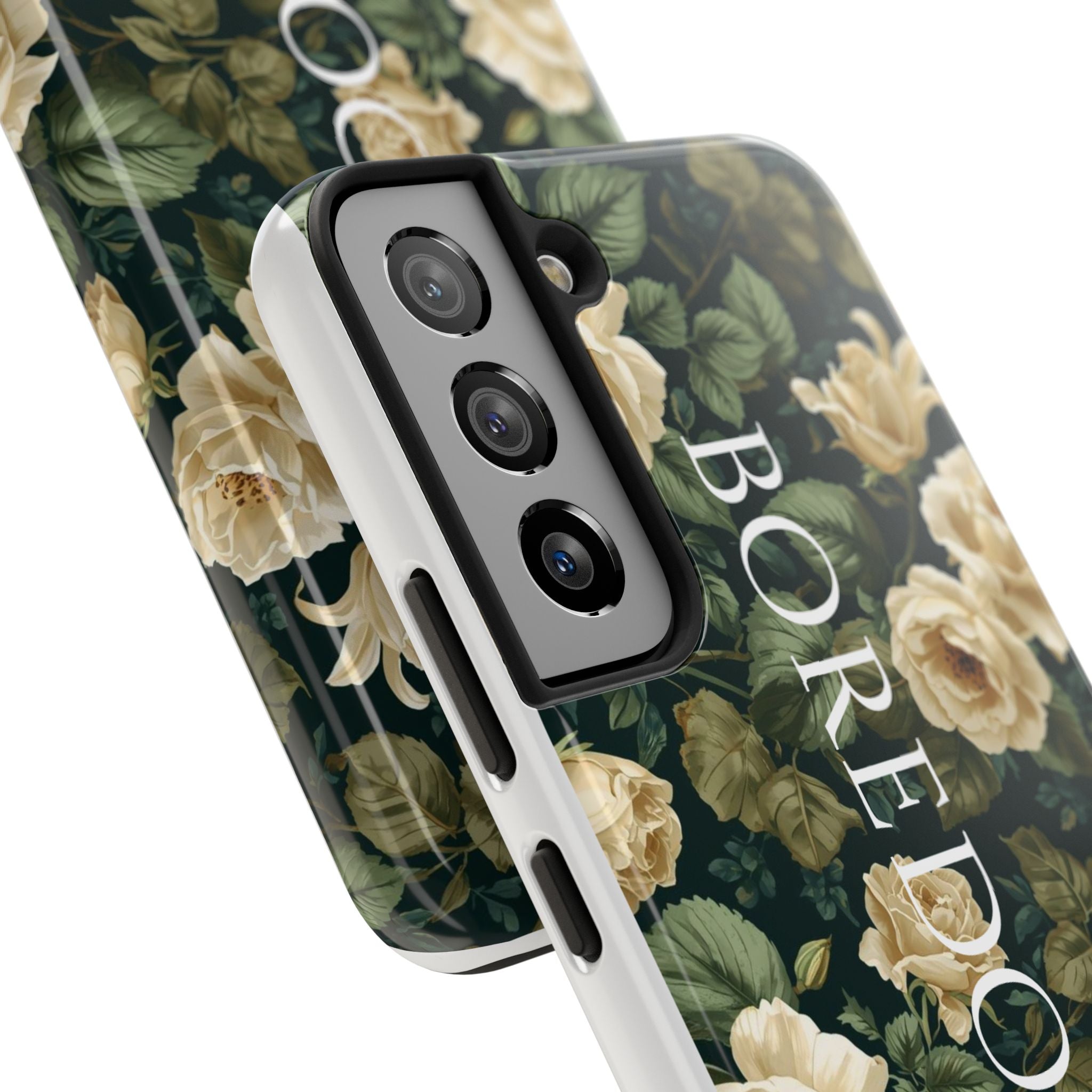 Floral Boredom Tough Phone Case, Durable Phone Cover, Gift for Her, Trendy Tech Accessories, Unique Flower Design, Stylish Phone Protection
