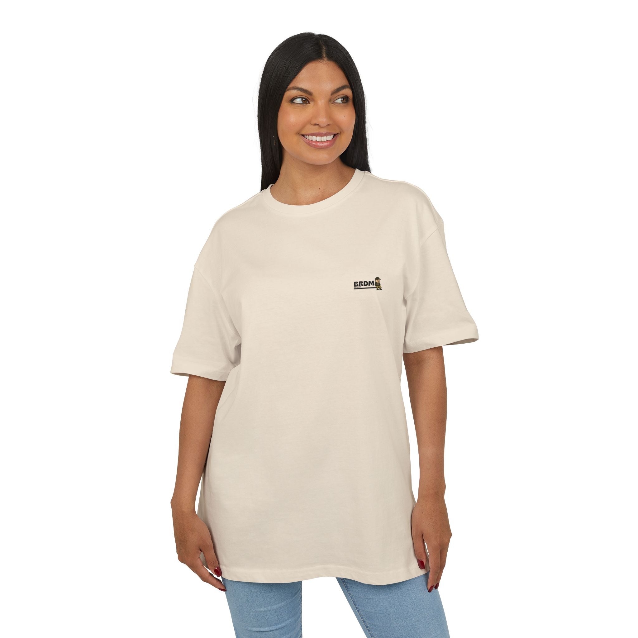 Heavy cotton oversized Tee-Boredom