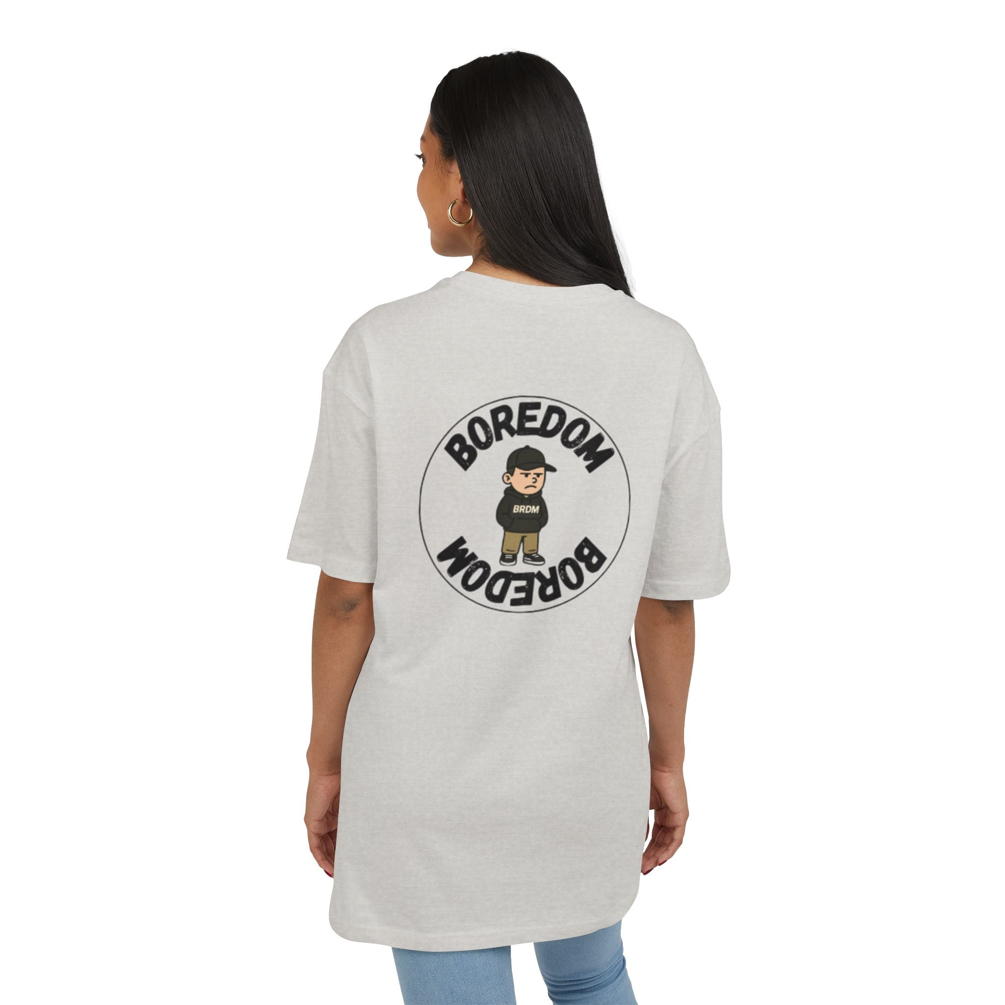 Heavy cotton oversized Tee-Boredom