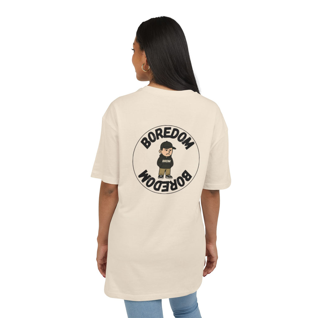 Heavy cotton oversized Tee-Boredom