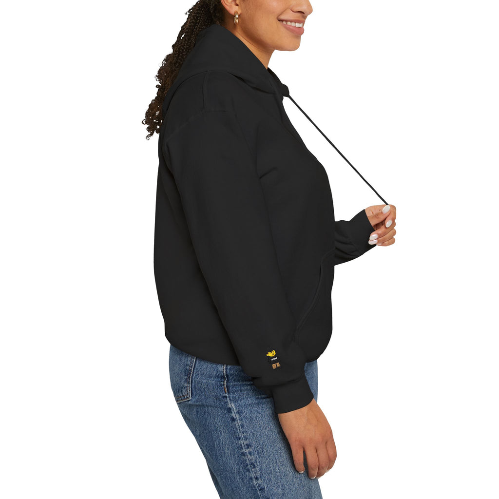 Cure the boredom embroided hoodie-Boredom