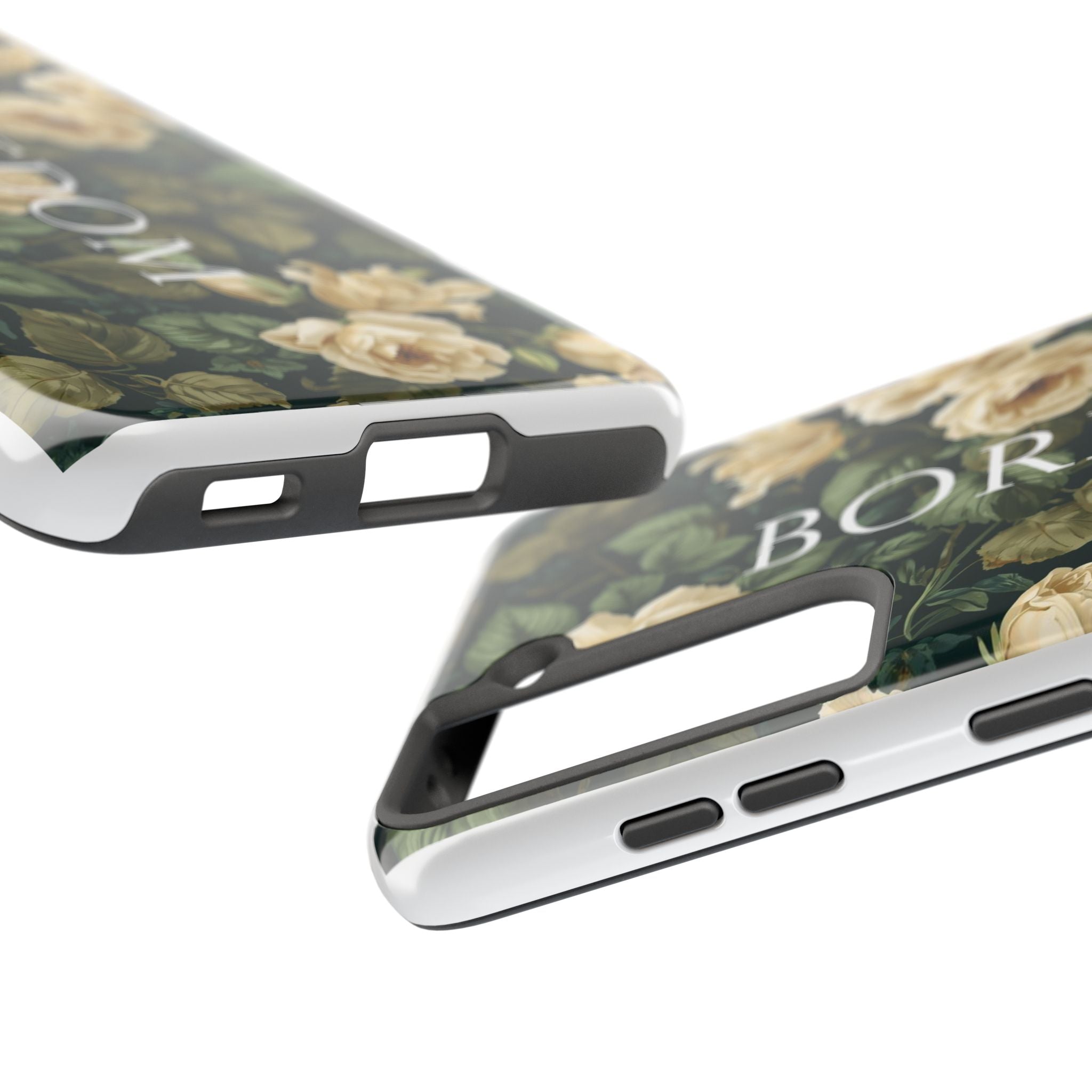 Floral Boredom Tough Phone Case, Durable Phone Cover, Gift for Her, Trendy Tech Accessories, Unique Flower Design, Stylish Phone Protection