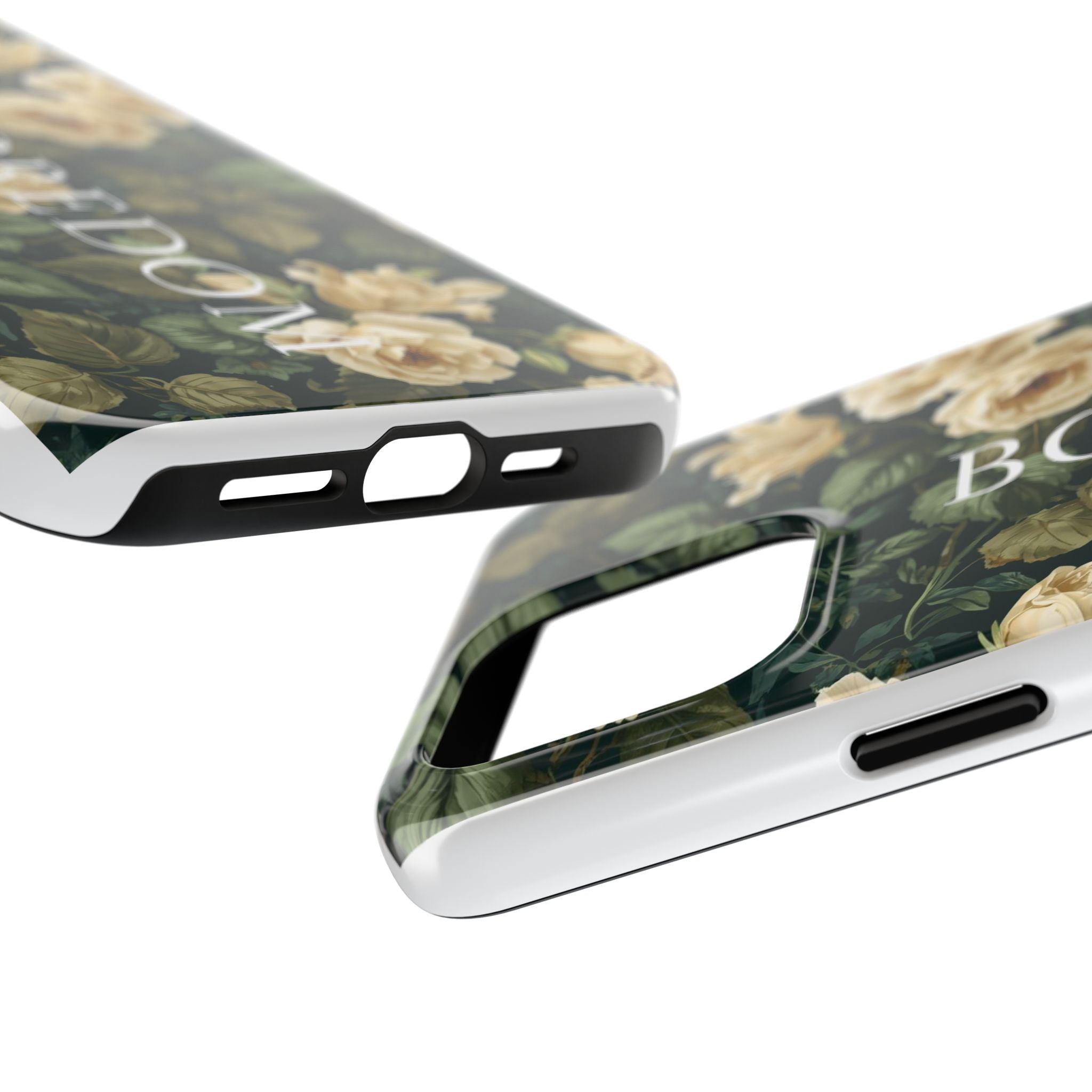Floral Boredom Tough Phone Case, Durable Phone Cover, Gift for Her, Trendy Tech Accessories, Unique Flower Design, Stylish Phone Protection