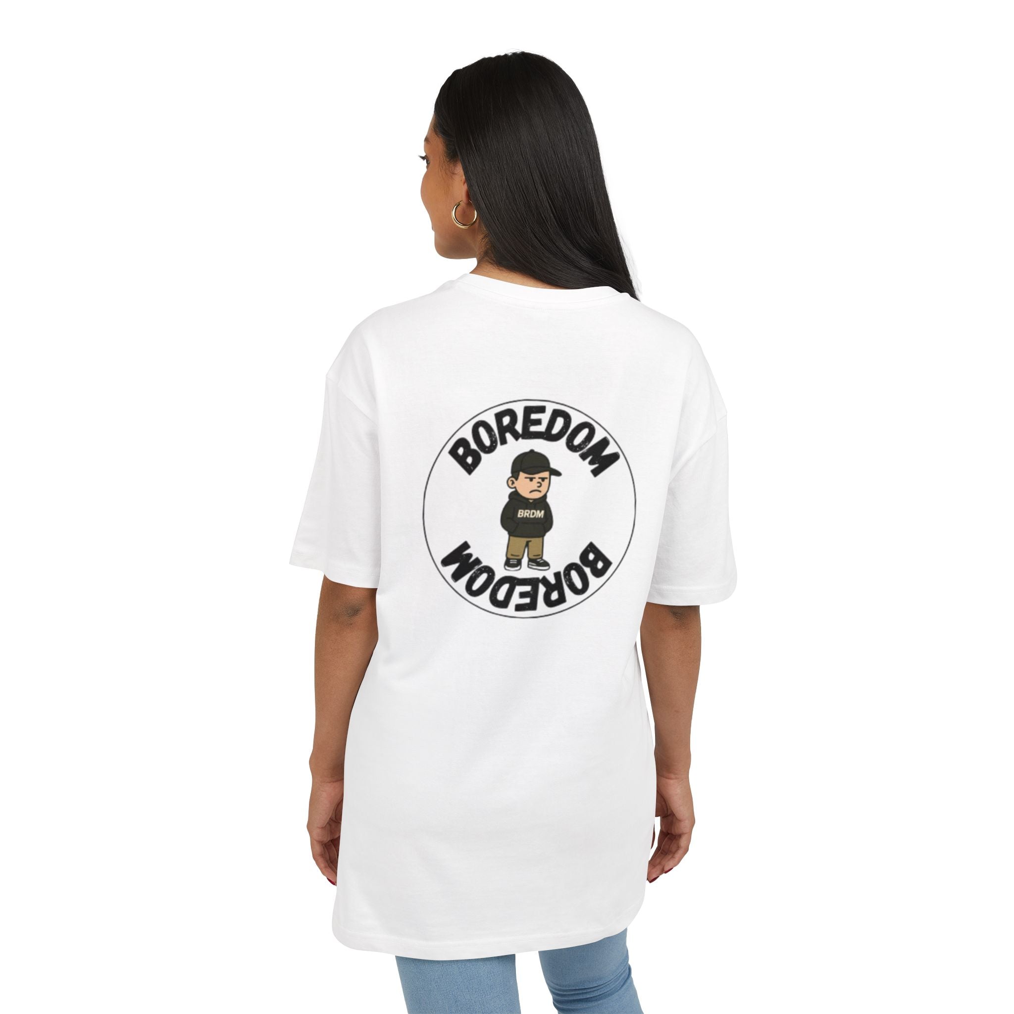 Heavy cotton oversized Tee-Boredom