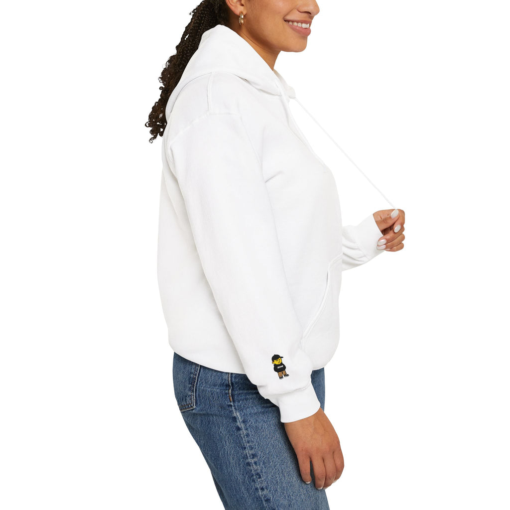 Cure the boredom embroided hoodie-Boredom