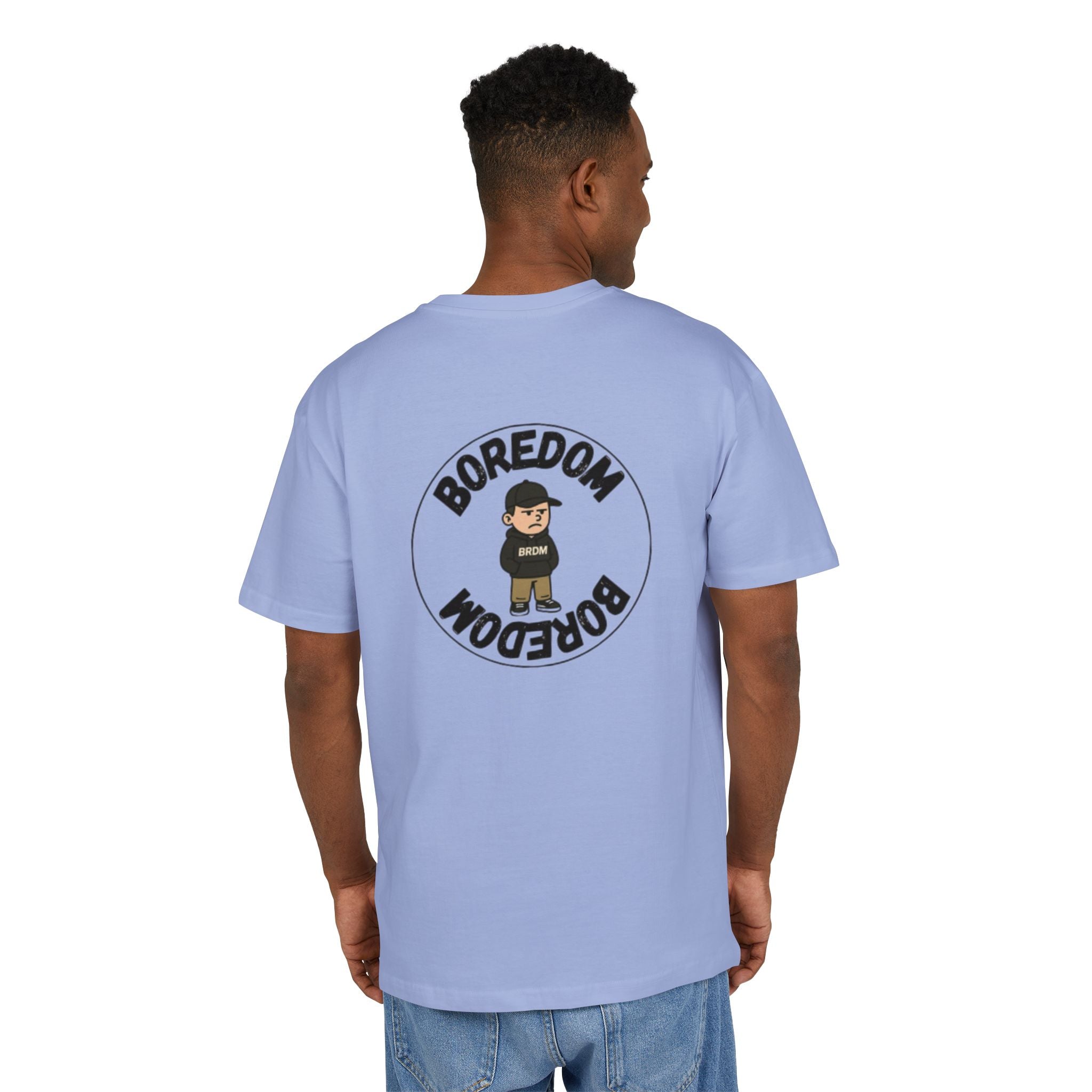 Heavy cotton oversized Tee-Boredom