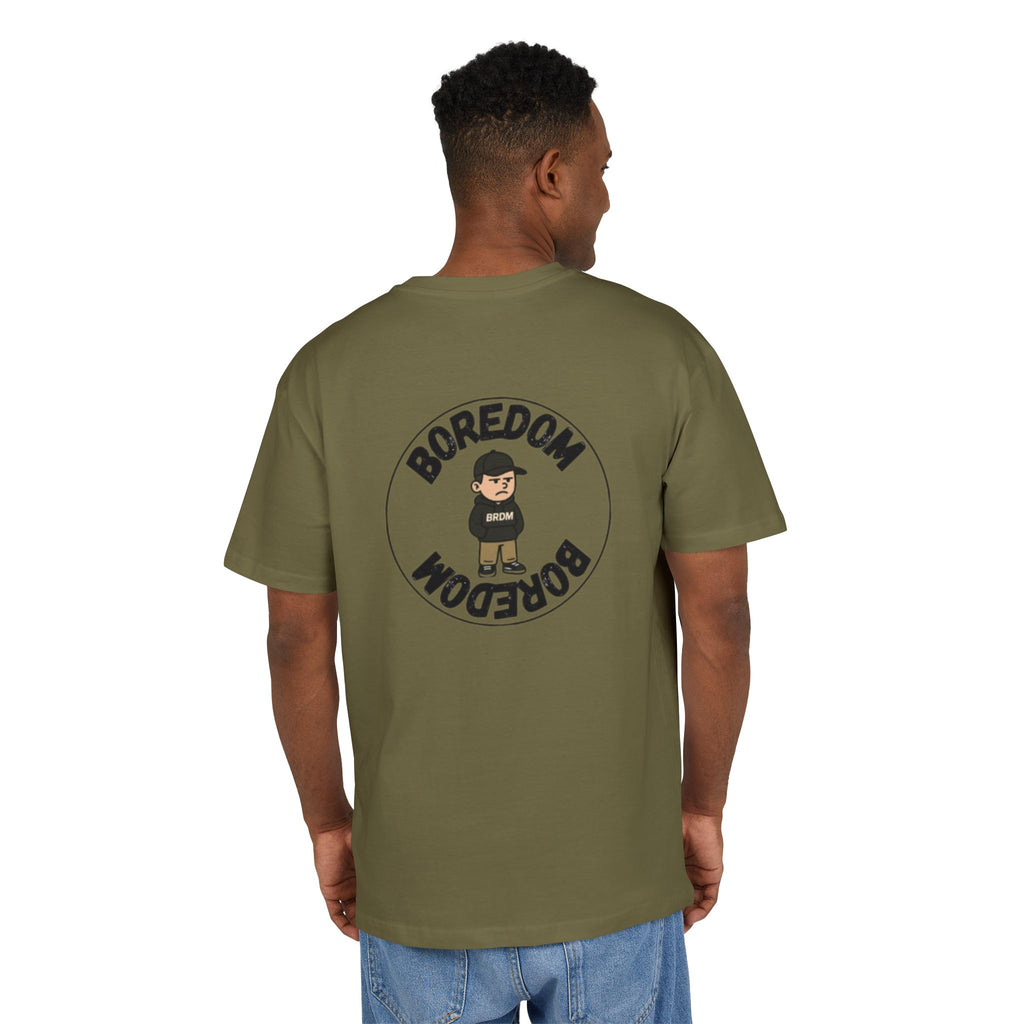 Heavy cotton oversized Tee-Boredom