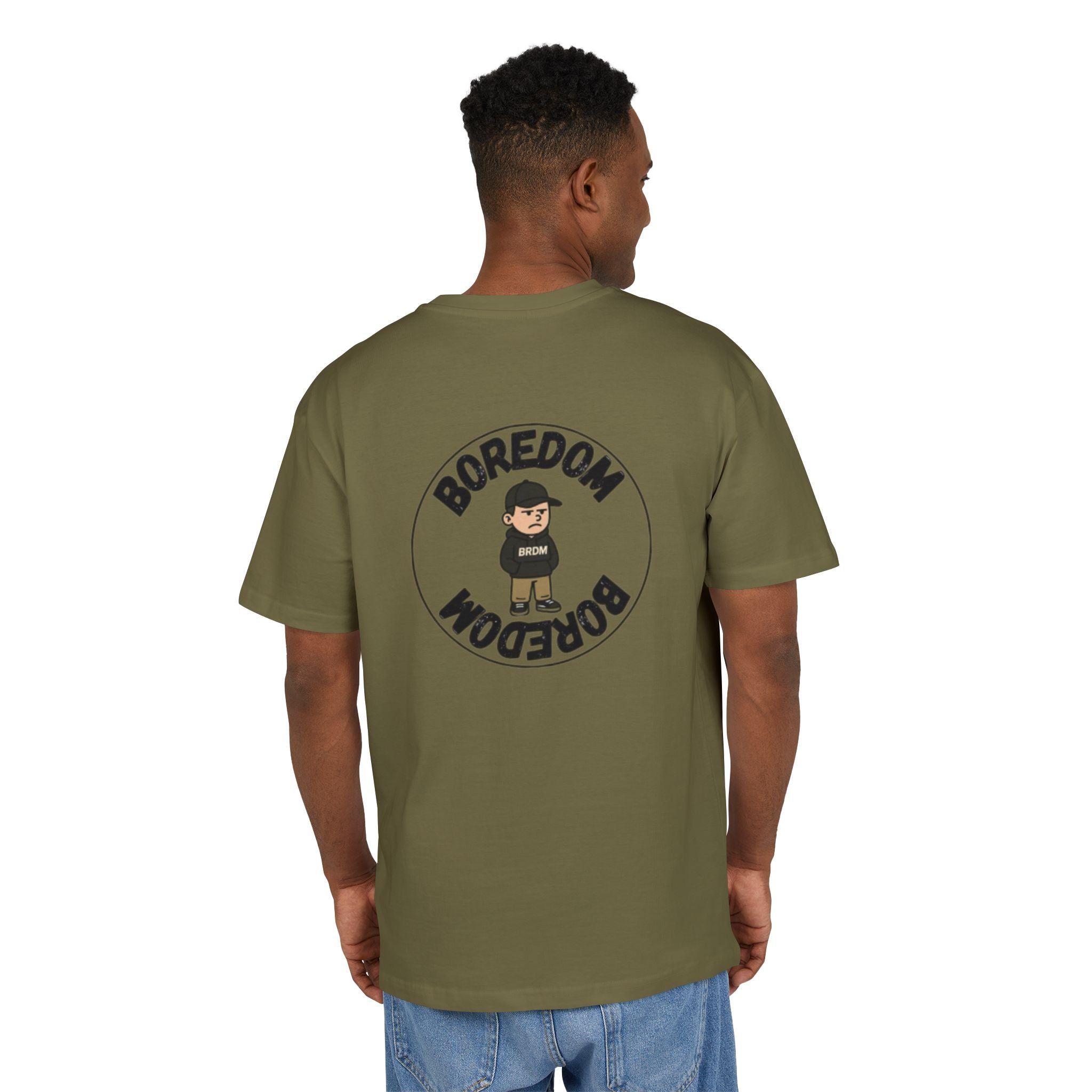 Heavy cotton oversized Tee-Boredom