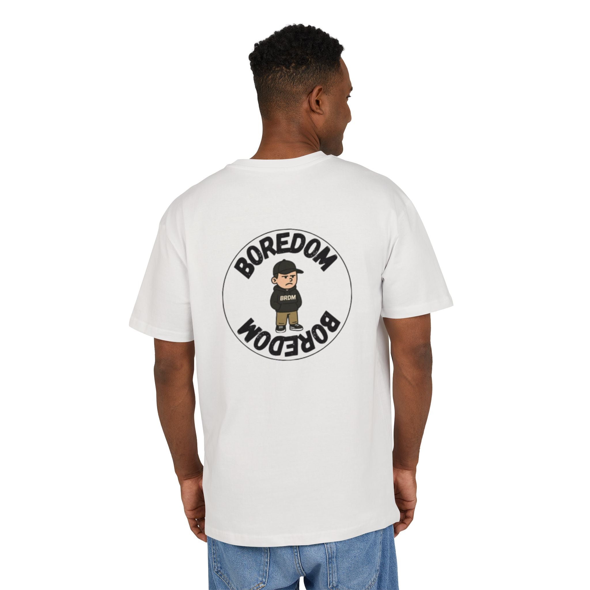 Heavy cotton oversized Tee-Boredom